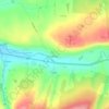 River Lune topographic map, elevation, terrain