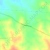 Pogalur topographic map, elevation, terrain