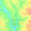 Basin Creek topographic map, elevation, terrain