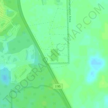 Among Us Island topographic map, elevation, terrain