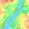 Belwood Lake Boat Launch topographic map, elevation, terrain