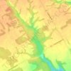 Deer Creek topographic map, elevation, terrain