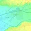 Samarkand topographic map, elevation, terrain