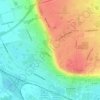 Whittons Park topographic map, elevation, terrain