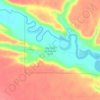 Big Knife Provincial Park topographic map, elevation, terrain