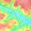 River Misbourne topographic map, elevation, terrain