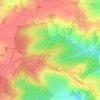 Great Wood Northaw Country Park topographic map, elevation, terrain