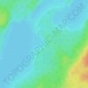 Ara Lake topographic map, elevation, terrain