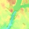 Belwood Quarry topographic map, elevation, terrain