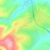 Mweiga topographic map, elevation, terrain