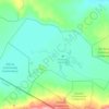 Amboseli National Park topographic map, elevation, terrain