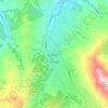 Chimgan topographic map, elevation, terrain