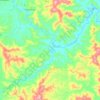 Sungai Sokor topographic map, elevation, terrain