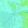 Turag River topographic map, elevation, terrain