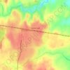 Удимский topographic map, elevation, terrain