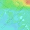 Scugog Lake topographic map, elevation, terrain