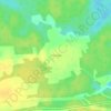 Мончалово topographic map, elevation, terrain