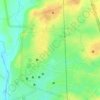 Baripada topographic map, elevation, terrain