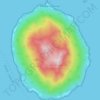 Nosy Komba topographic map, elevation, terrain