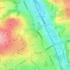 Lister Park topographic map, elevation, terrain