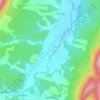 Lost River topographic map, elevation, terrain