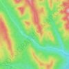 Lynx Creek topographic map, elevation, terrain