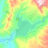 Lost Creek Lake topographic map, elevation, terrain