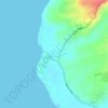 Sabang River topographic map, elevation, terrain