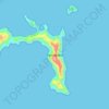 Peter Island topographic map, elevation, terrain