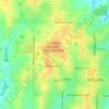 Centennial Garden topographic map, elevation, terrain