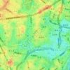 Prince Arisugawa Memorial Park topographic map, elevation, terrain