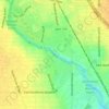 San Antonio River topographic map, elevation, terrain