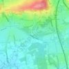 Lower Earlswood Lake topographic map, elevation, terrain