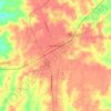 Bay Minette topographic map, elevation, terrain