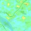 Taman Seberang Indah topographic map, elevation, terrain