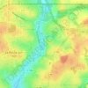 Yon topographic map, elevation, terrain