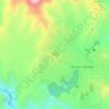 Bosque San Antionio topographic map, elevation, terrain