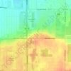 Onondaga Escarpment topographic map, elevation, terrain
