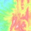 Serra Geral topographic map, elevation, terrain