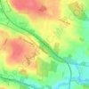 Anston Stones Wood topographic map, elevation, terrain
