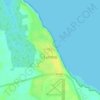 Lumbo topographic map, elevation, terrain