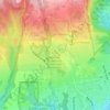 Australian Garden topographic map, elevation, terrain