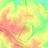 Elberton County Memorial Park topographic map, elevation, terrain