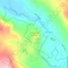 Tyringham Cobble topographic map, elevation, terrain