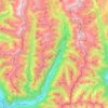Valle Mesolcina topographic map, elevation, terrain