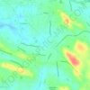 Pulluvazhy kandam kulam topographic map, elevation, terrain