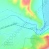 Río Pesquería (Río Nacataz) topographic map, elevation, terrain