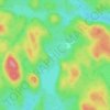 Lac Mary topographic map, elevation, terrain