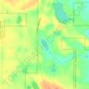 Auger Lake topographic map, elevation, terrain