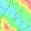 Centurion Lake topographic map, elevation, terrain